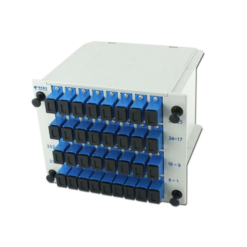 Cassette PLC Splitter Equipment Passtive Optical