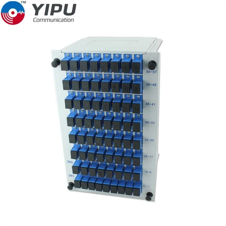 Cassette PLC Splitter Equipment Passtive Optical