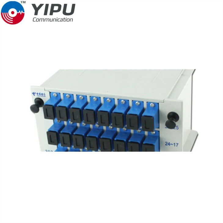 Cassette PLC Splitter Equipment Passtive Optical