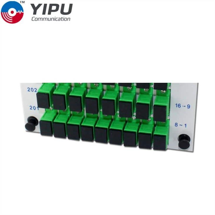 Cassette PLC Splitter Equipment Passtive Optical